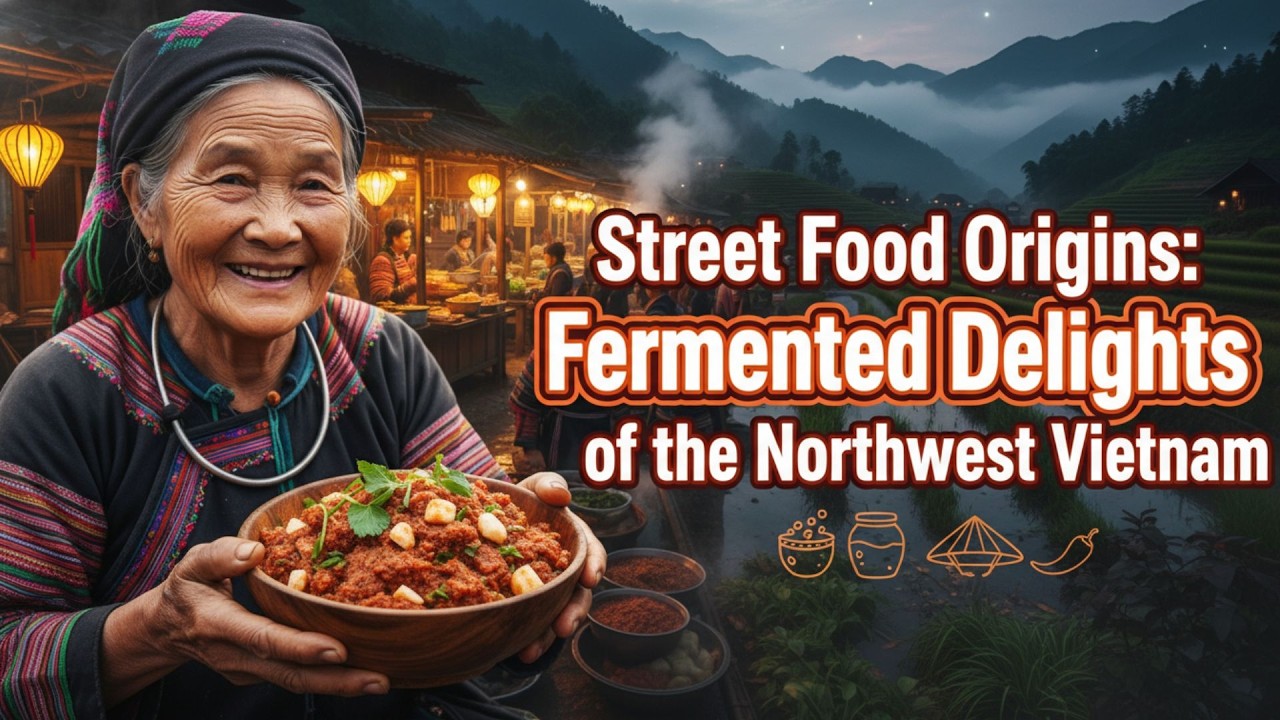 Истоки уличной еды: ферментированные деликатесы северо-запада Вьетнама
