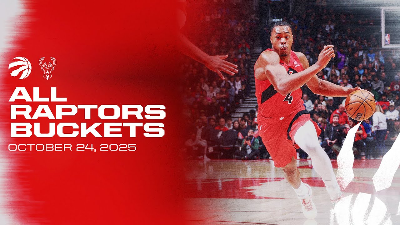ALL BUCKETS | Toronto Raptors vs. Milwaukee Bucks, October 24, 2025