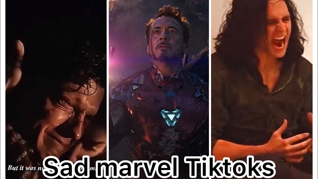 Sad Marvel Tiktoks that will put u in therapy                #marvel #sad  #tiktok