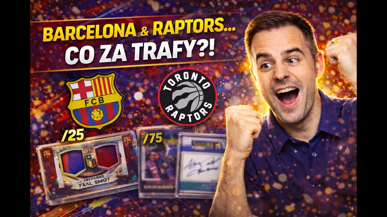 FC Barcelona + Toronto Raptors — CO ZA TRAFY?! 👀🥳 (/25, /75, AUTO?) 🏆