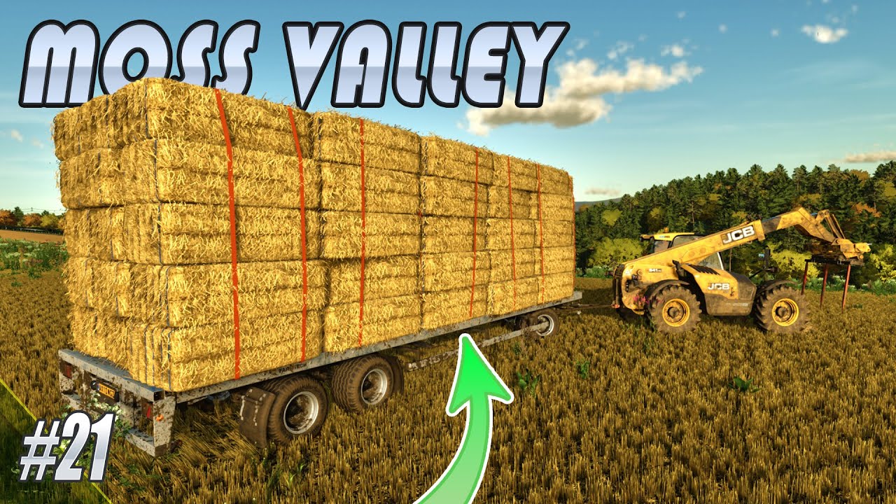 The Bales Broke Me! | Moss Valley (FS22 Saving The Farm)