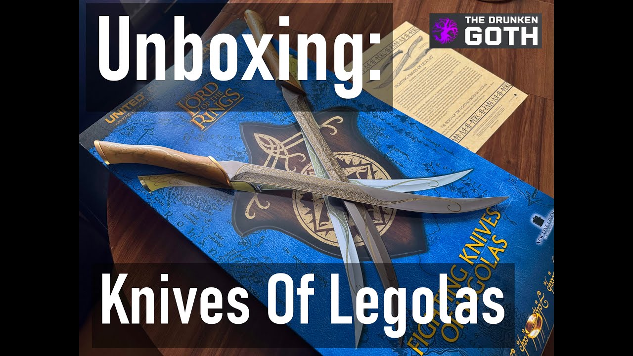 United Cutlery Knives Of Legolas Unboxing