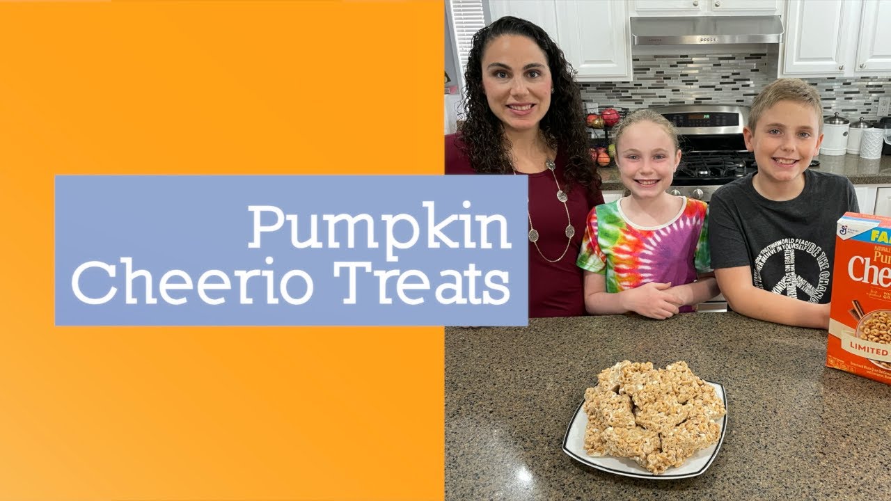 Pumpkin Spice Cheerio Treats | Pumpkin Spice Dessert