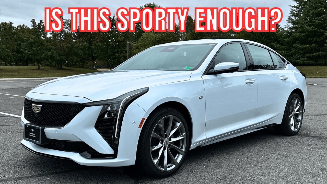 Cadillac CT5 Sport 2026 года — лучший седан за свои деньги.