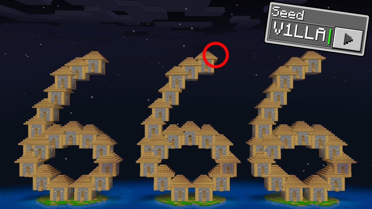 Testando Seeds assustadoras do Minecraft que são realmente reais