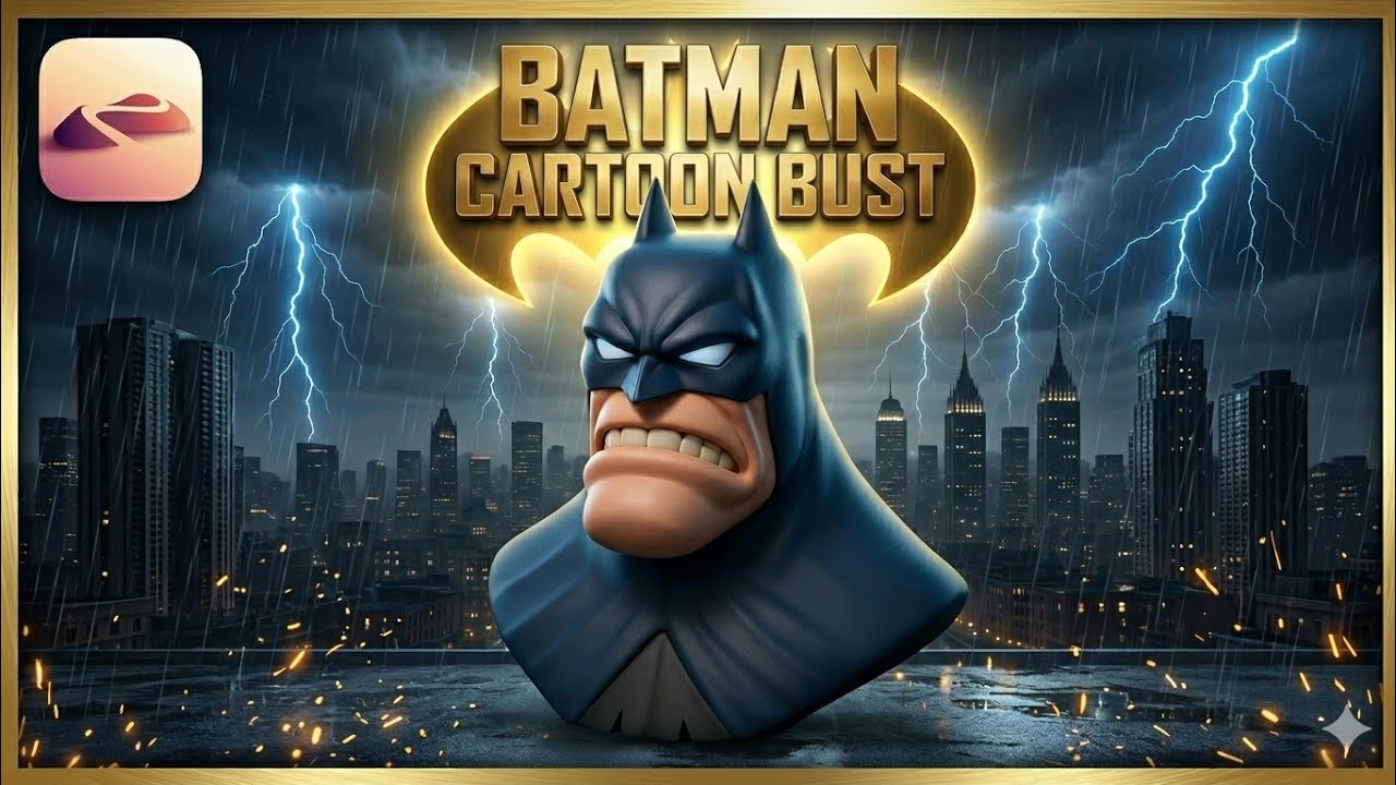 ¿Puede un celular crear a Batman? Esculpimos en vivo