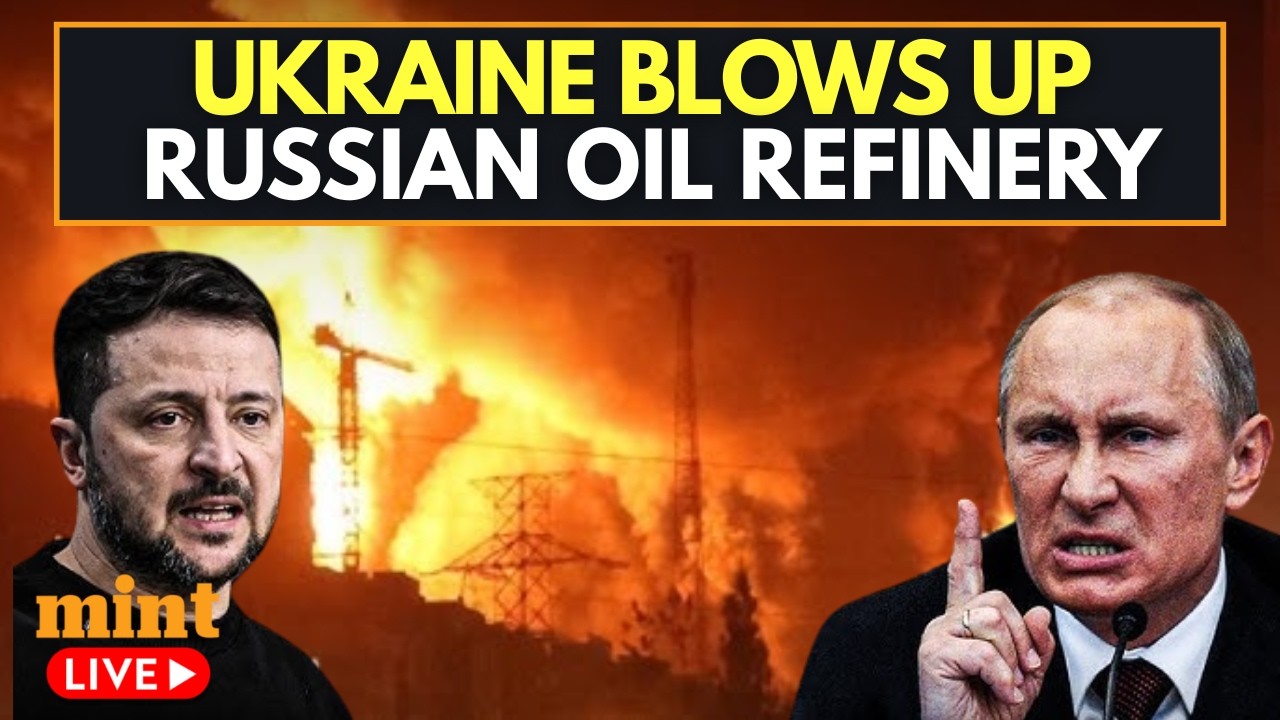 Russia Ukraine War Live: Ukraine Bombs Russia&rsquo;s Oil Refinery | Drone Attack | Moscow | Putin