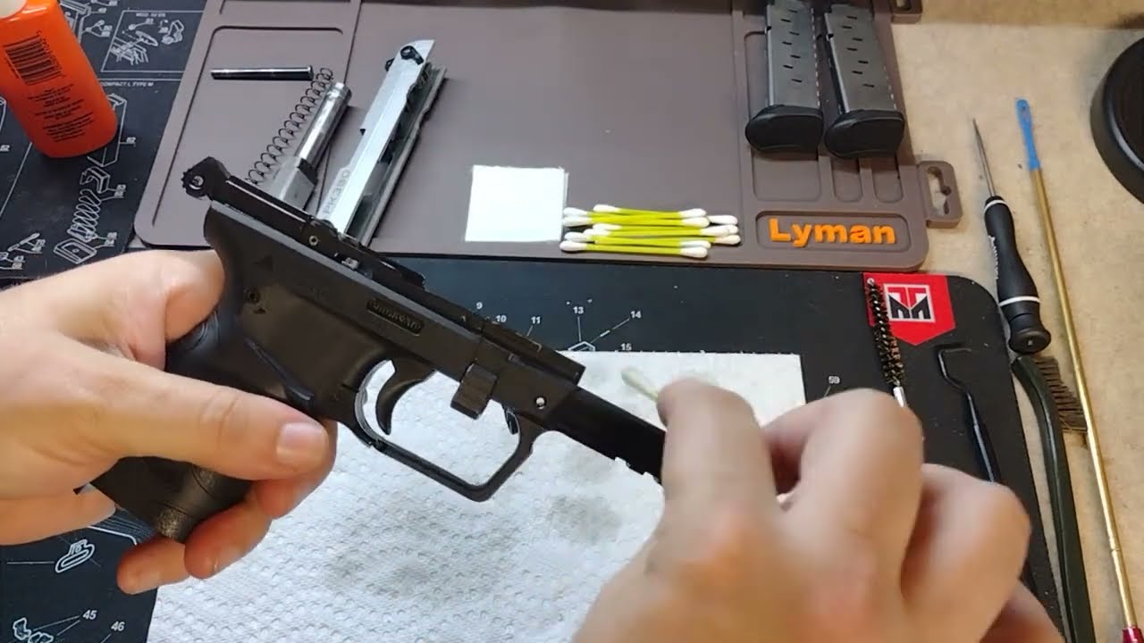 Как я чищу свой Walther PK380