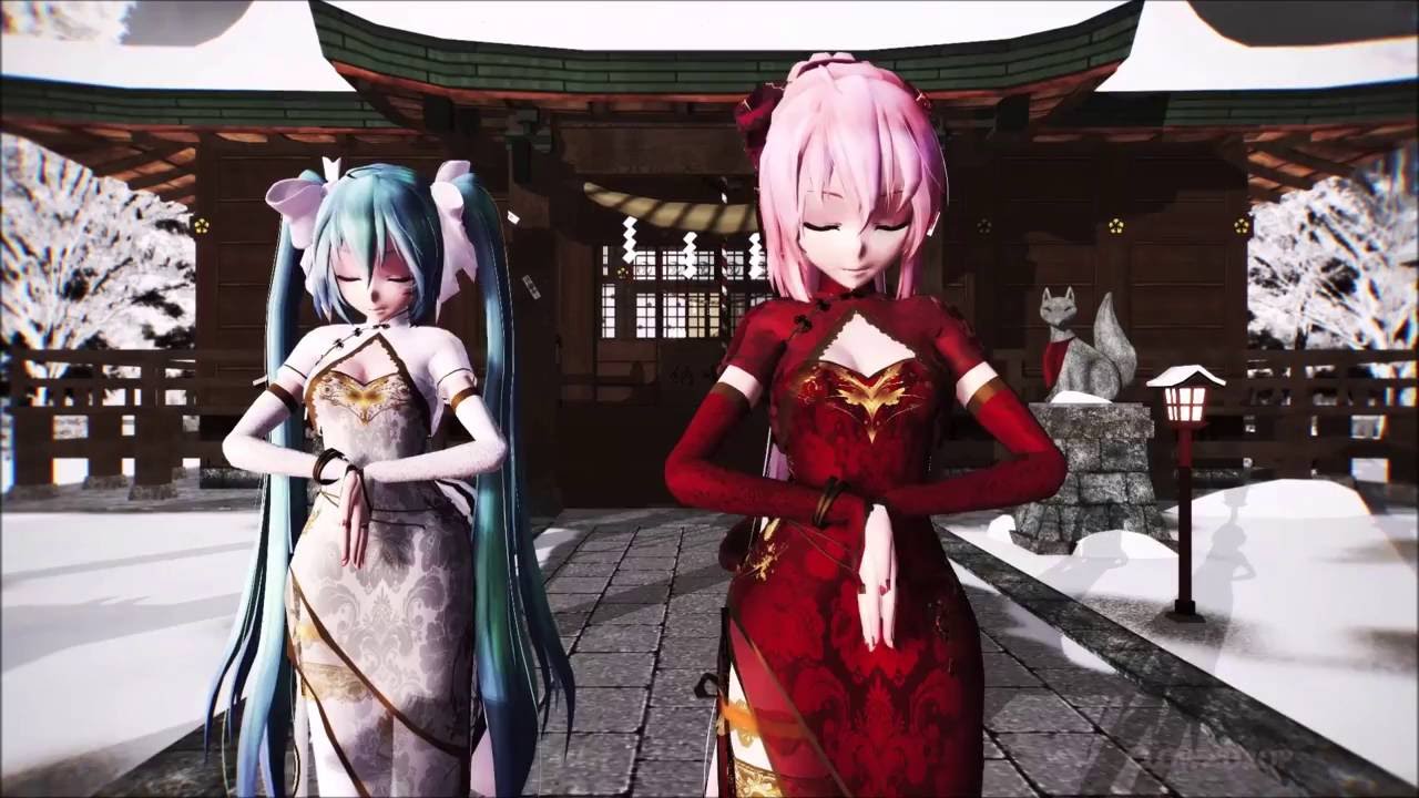【MMD】Te Amo 【Miku & Luka】