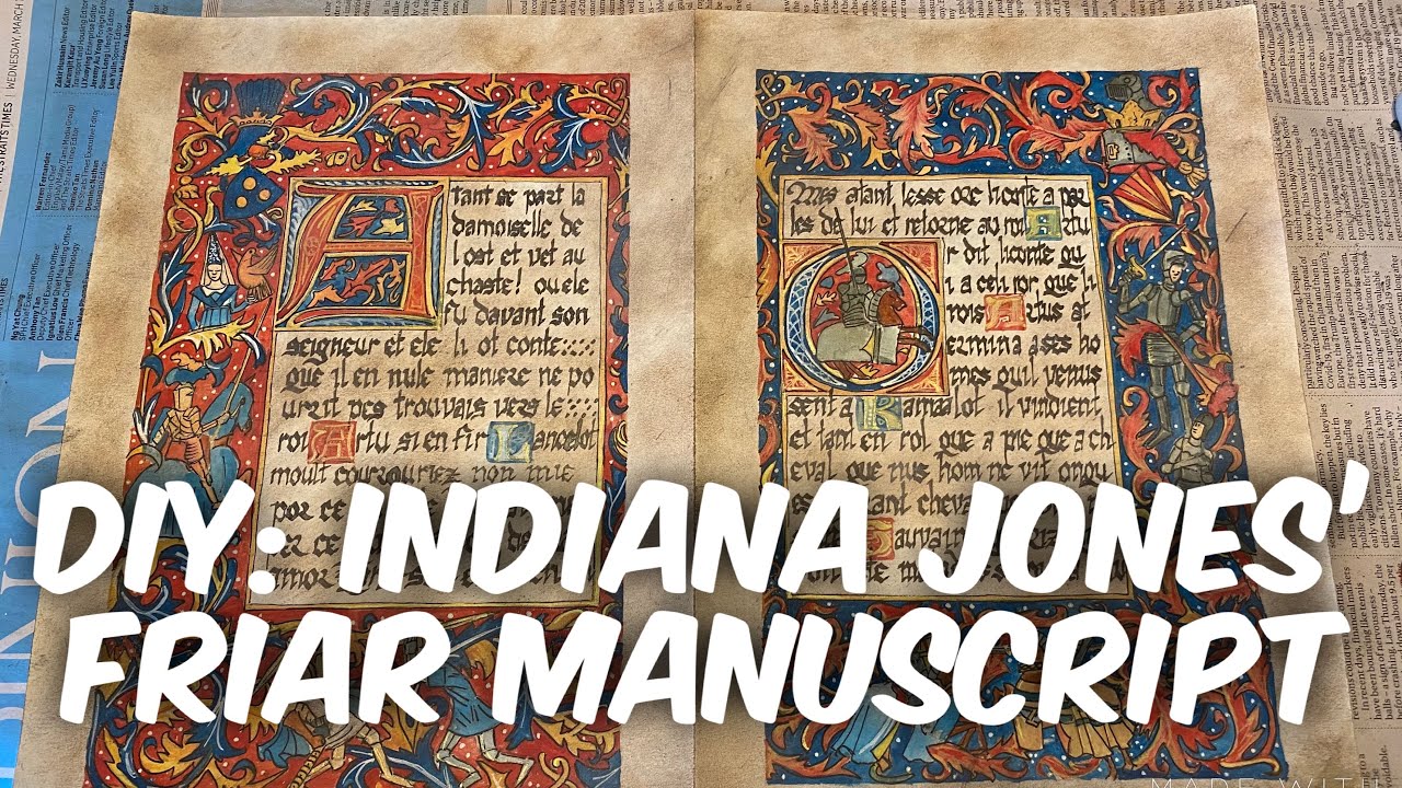 DIY: Indiana Jones’ Friar Manuscript