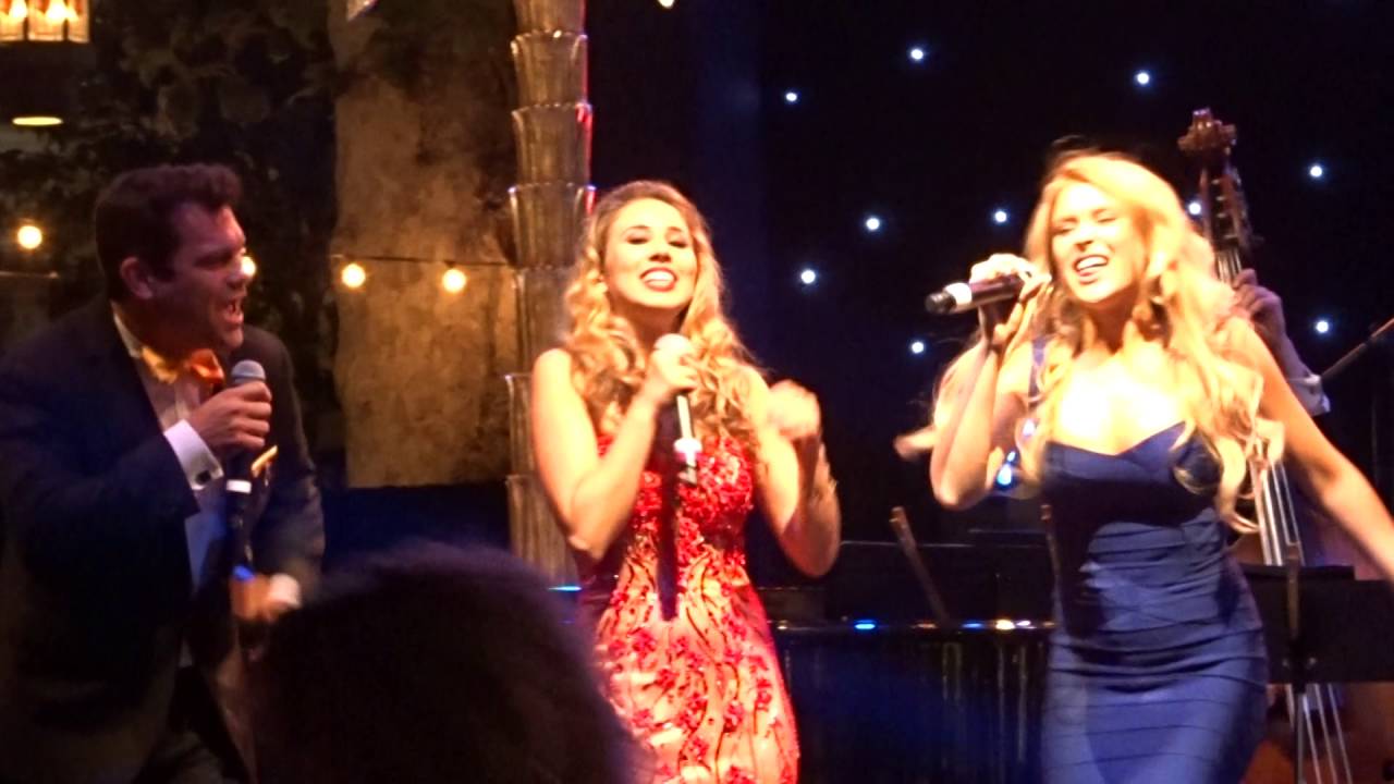 Landau Eugene Murphy Jr - Maiya Sykes - Haley Reinhart at The Grove in Los Angeles 6.8.2016