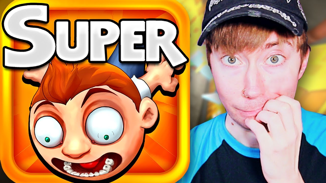 SUPER FALLING FRED (мобильный геймплей)