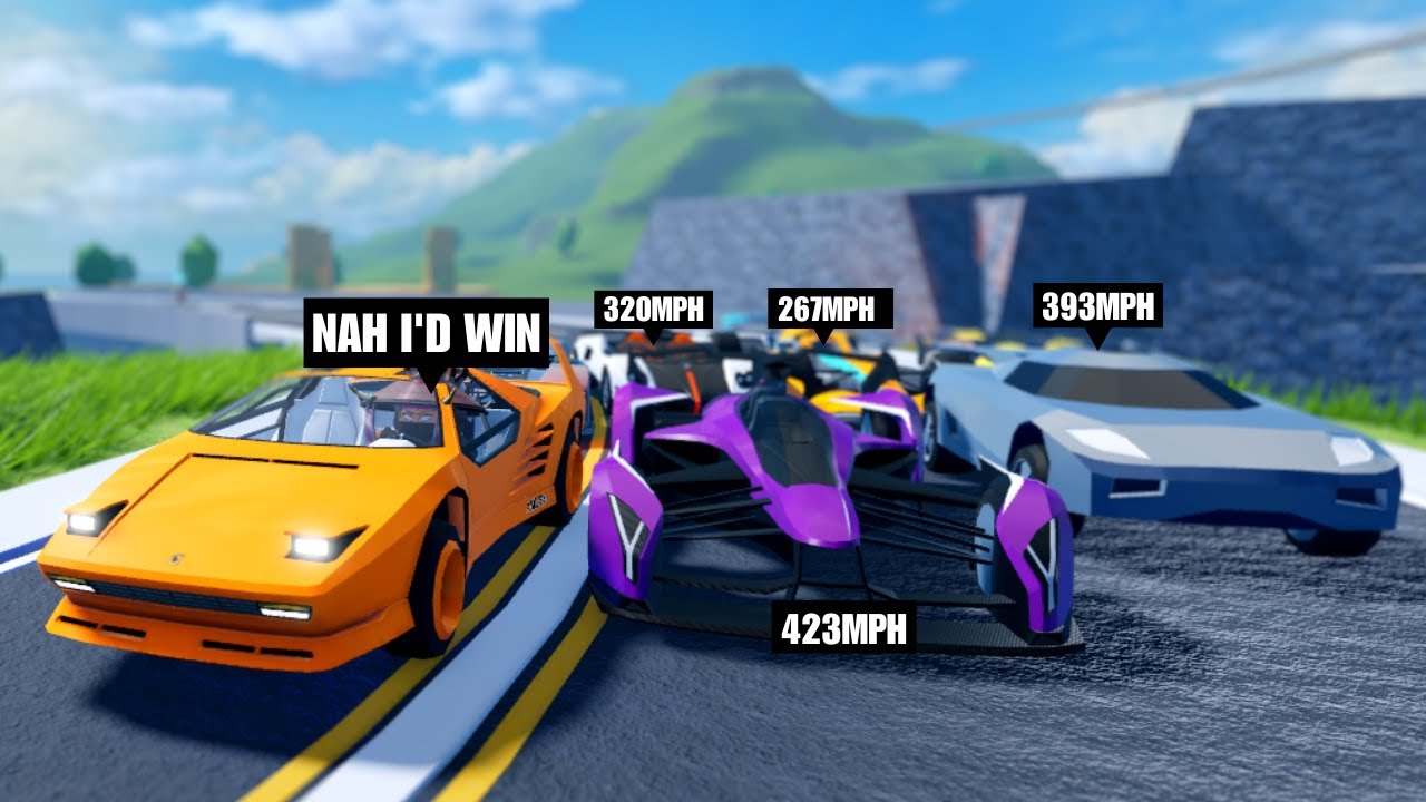 WEDGE VS ALL LIMITED CARS | JAILBREAK | ROBLOX