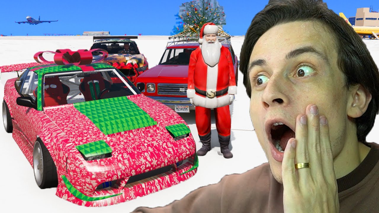 ყველა სანტას მანქანა მოვიპარე GTA5 ში