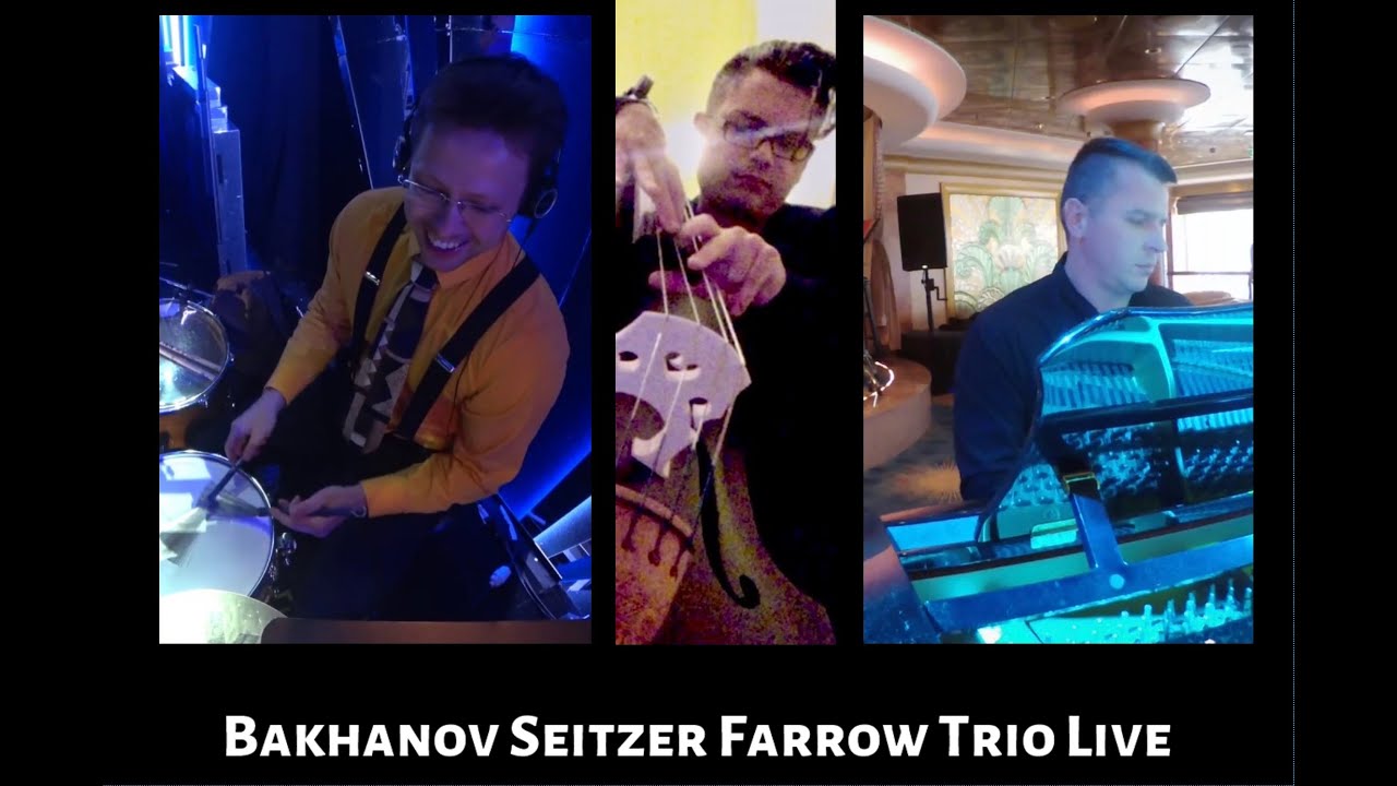 Gem Trio - Bakhanov Seitzer Farrow (Latin Jazz Hits - A Night in Tunisia | On Fire |Afro Blue…)