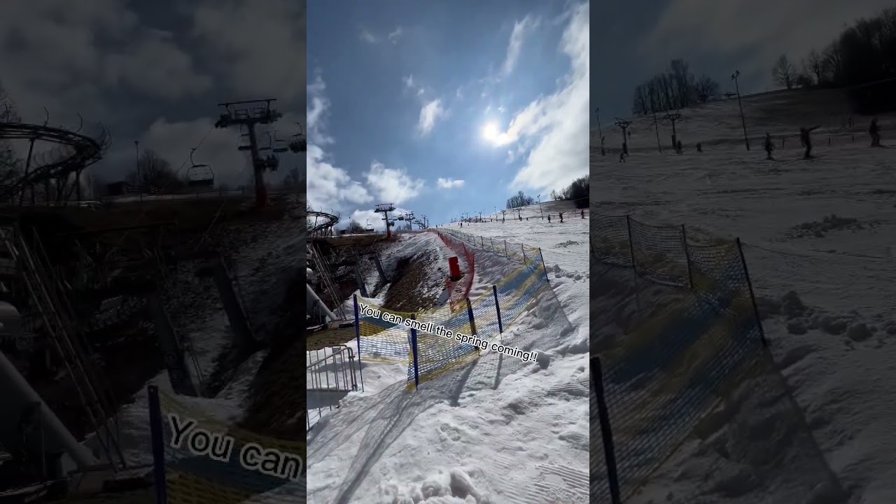 #4k #morning #rider 🇨🇿#czech #sun #snowboarding #skiing #slopes #sundayfunday Mlade Buky