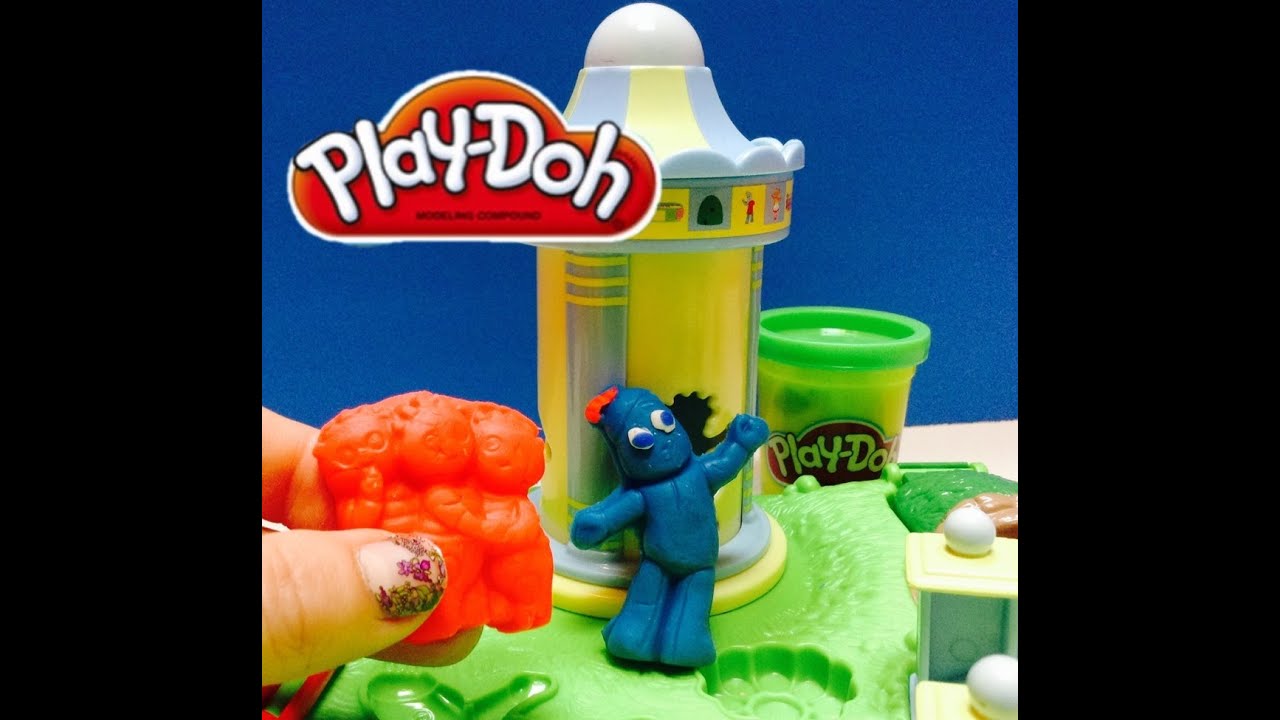 Play-Doh Iggle Piggle and Tomliboos In The Night Garden Toy Surprise Set!