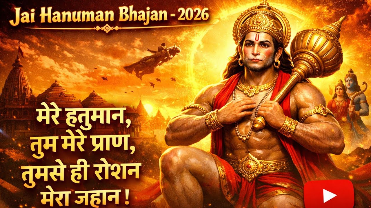 Jai Hanuman Bhajan 2026 | Mere Hanuman Tum Mere Pran | Hanuman Bhakti Song | Santu Chakraborty