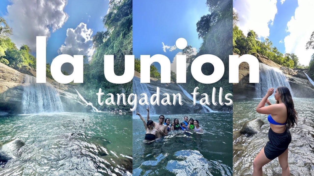 la union vlog | tangadan falls, san gabriel