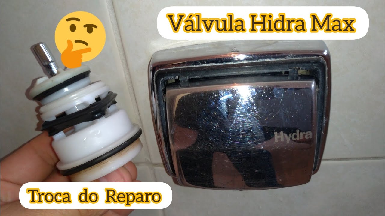 Como Trocar Reparo da Válvula Hidra Max  Deca D.I.Y 👷 Faça você mesmo