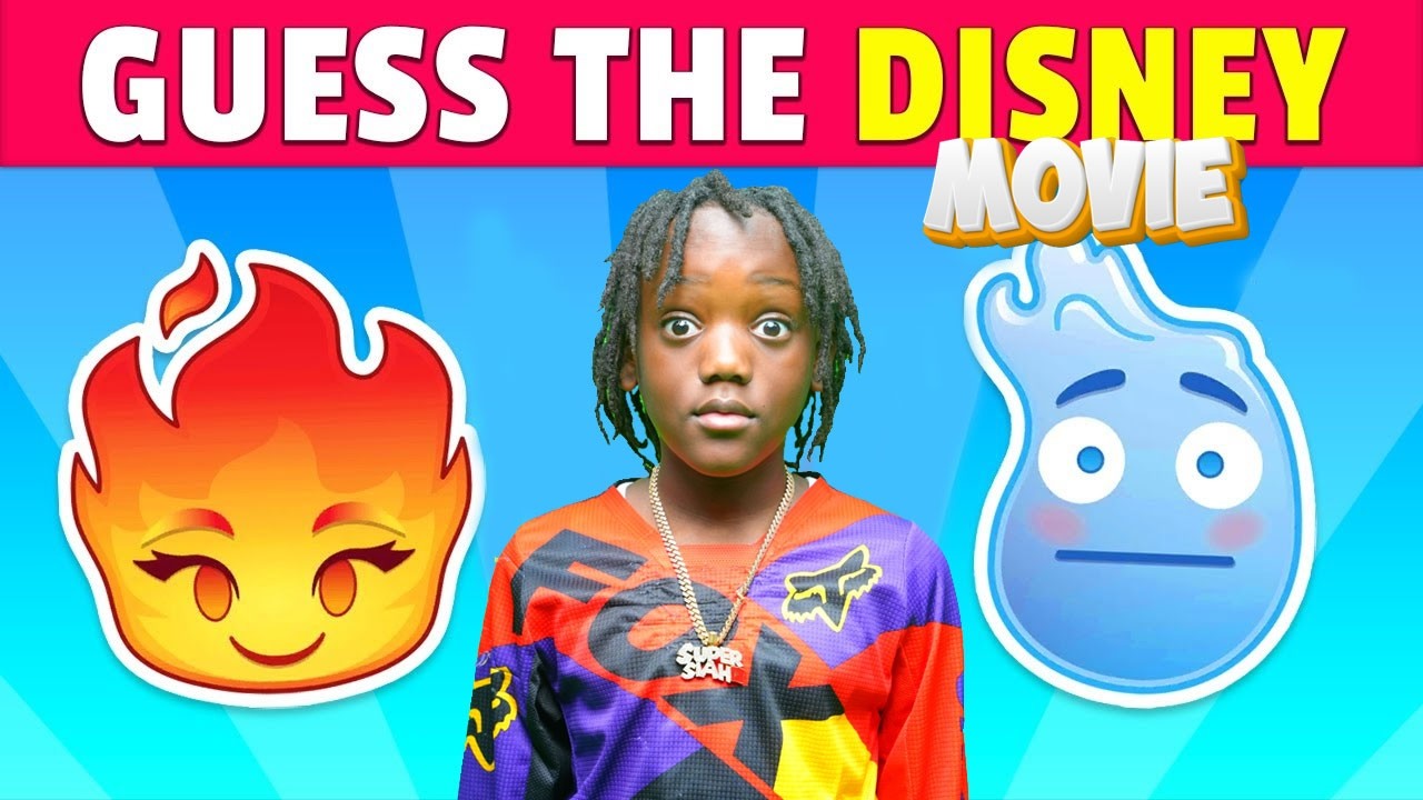 Guess DISNEY MOVIE By Emoji Challenge