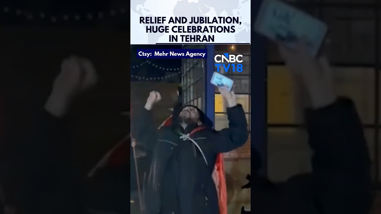 WATCH: Celebrations in Iran as Tehran and Washington Announce Two-Week Ceasefire | Trump | N18G