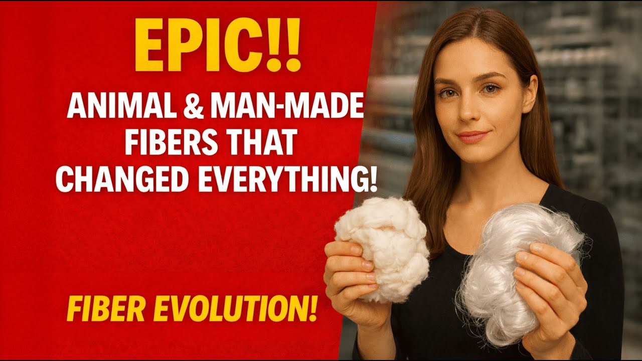 Episode 3 – Epic!! Animal & Man-Made Fibers That Changed Everything!