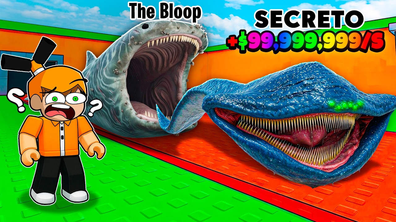 ¡ROBÉ los MONSTRUOS MARINOS más REALISTAS de Roblox! 🐙