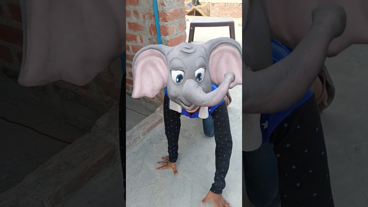 ek Chhota hathi ghumne chala #shorts #comedy #funny #elephant #video