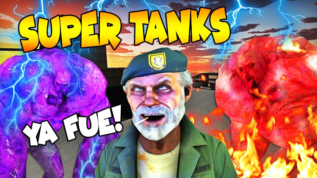 TANKS CON SUPERPODERES - LEFT 4 DEAD 2 RETOS