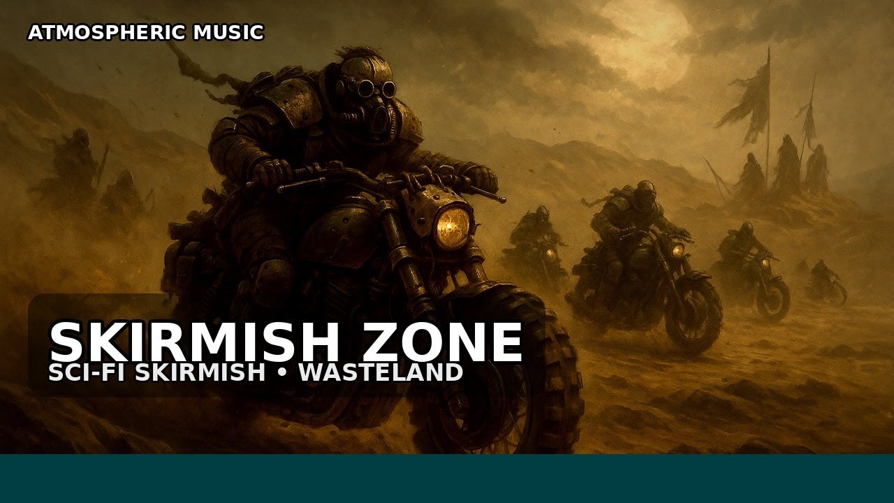 Grimdark Skirmish Music | Sci-Fi Tabletop Battle Music (Industrial & Cyberpunk Ambience)