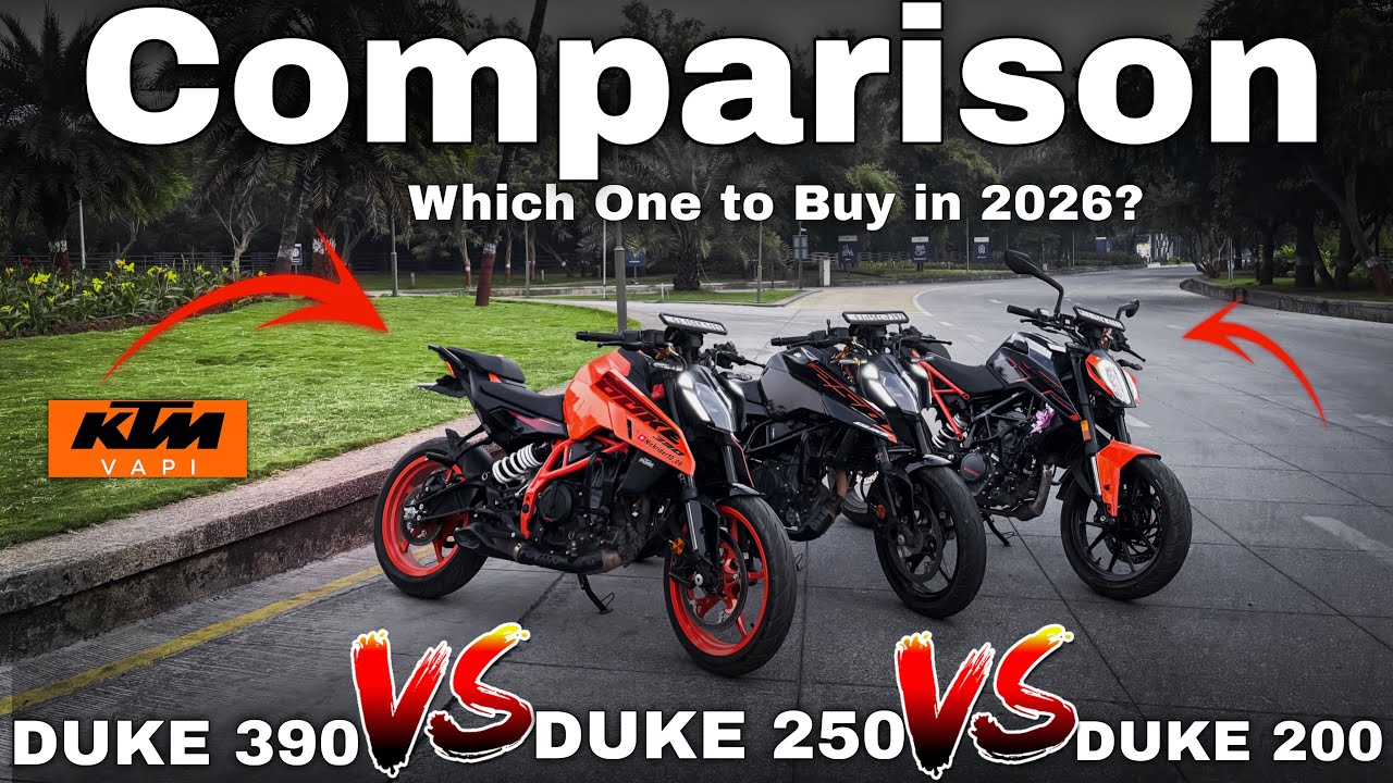 2026 KTM Duke 200 vs Duke 250 vs Duke 390 &ndash; Which One Should You Buy? Full Guide! 🔥Power Features 😱