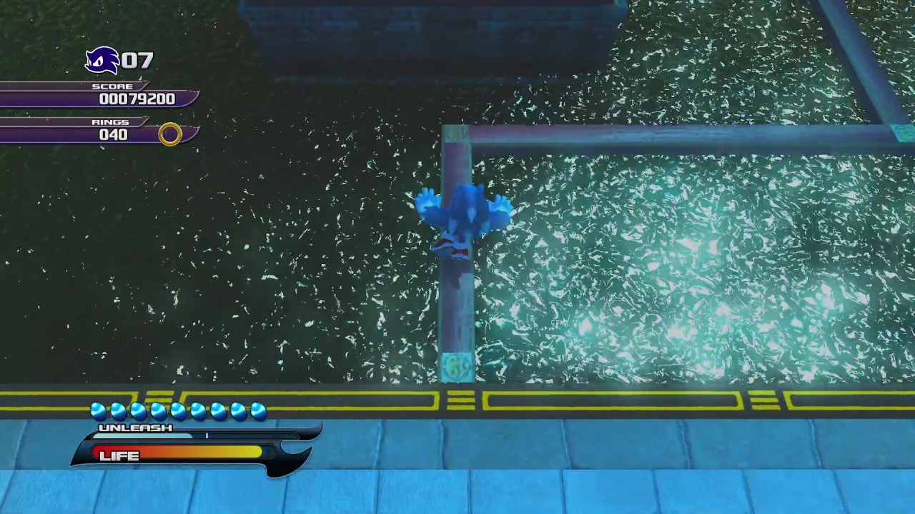 SONIC UNLEASHED  ON THE HUNT & CLIFF