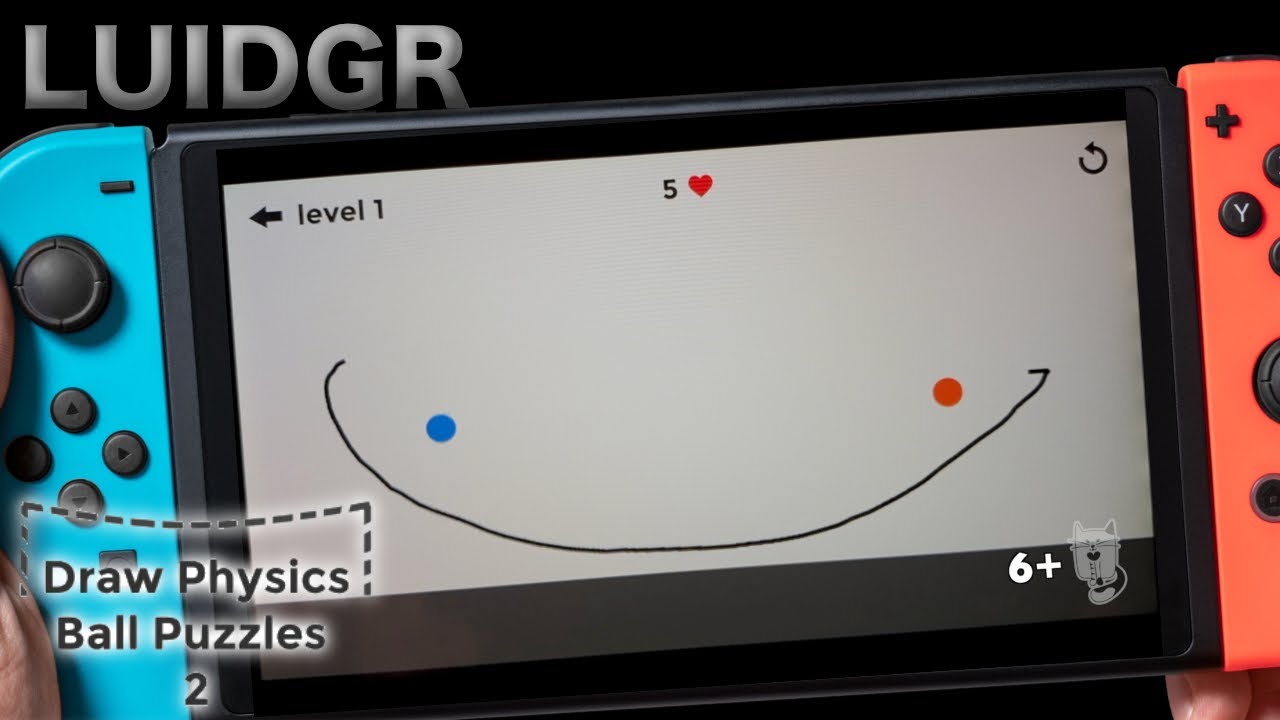 Ball Physics Draw Puzzles 2 for Nintendo Switch | Best gameplay is simple gameplay!