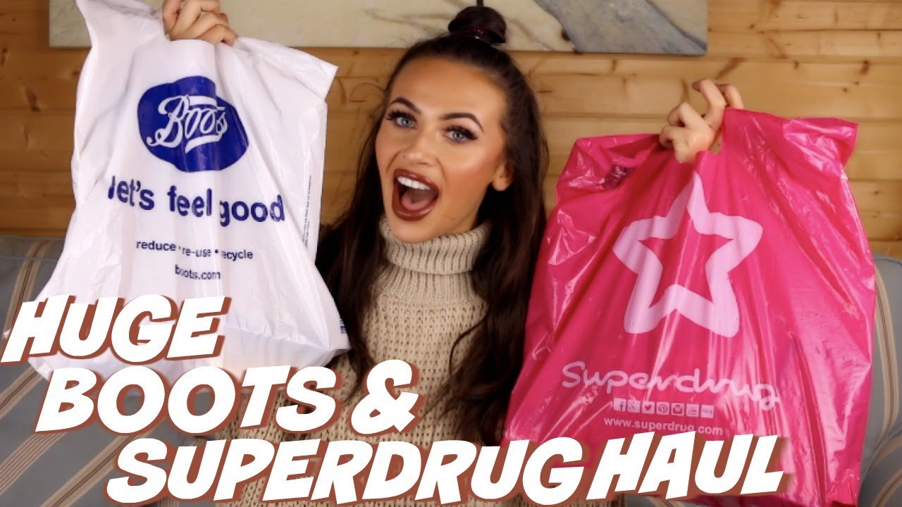 HUGE DRUGSTORE HAUL | BOOTS & SUPERDRUG