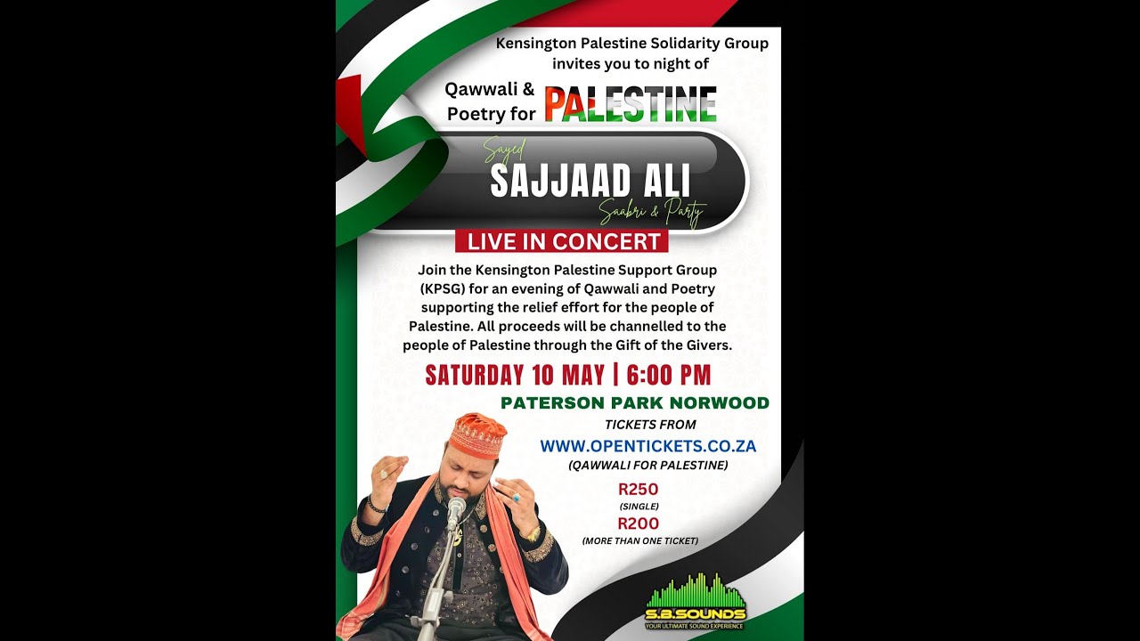 Qawali For Palestine | Sayed Sajjaad Ali Saabri | 10 May 2025