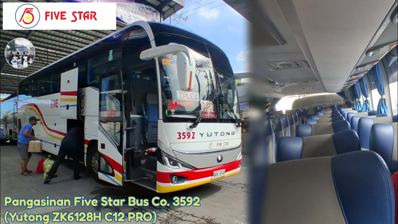 6TH PROVINCIAL BUS ONBOARD! // Pangasinan Five Star 3592 (Yutong ZK6128H C12) //  DAU - STA. CRUZ