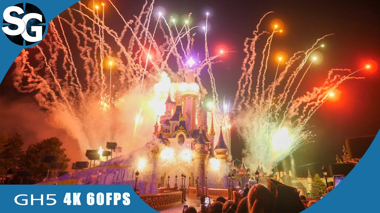 Disney Illuminations Fireworks Show | Disneyland Paris Halloween 2022