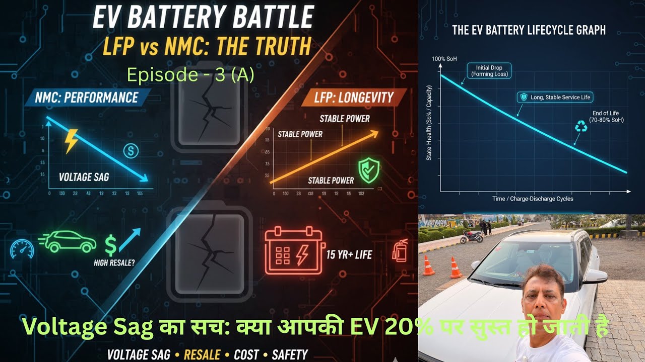 EV resale:Why Battery State of Health (SOH) is the new Mileage & hidden comparison between LFP & MNC