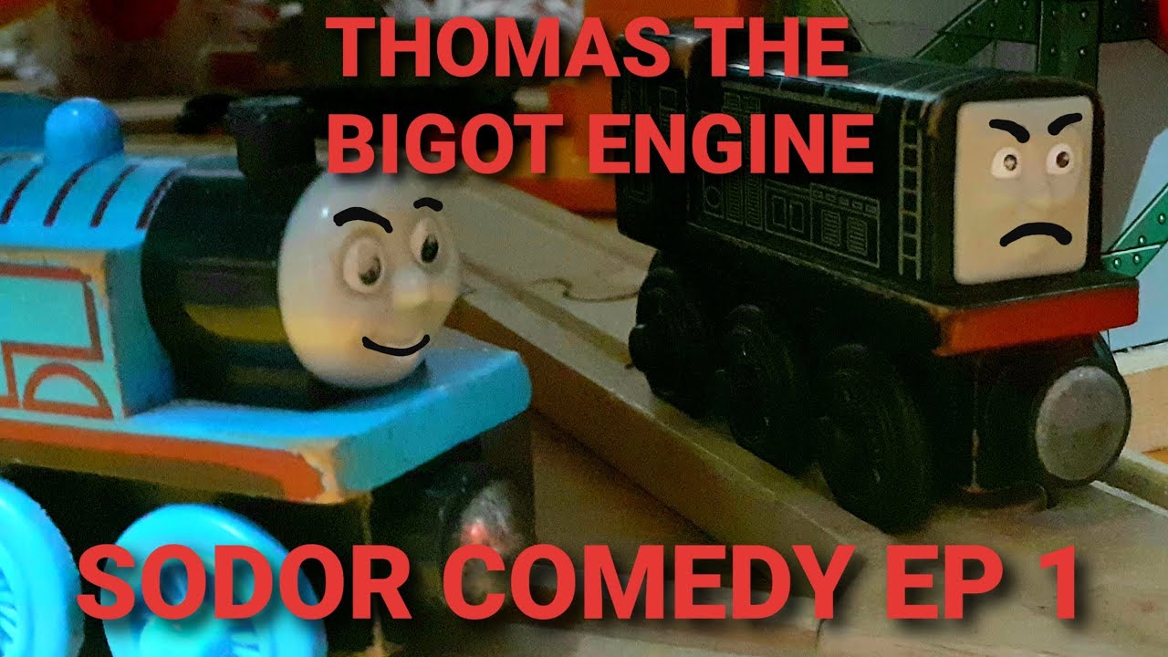 Thomas the bigot engine: The Fat Hatt's Railway ep 1 REMASTERED