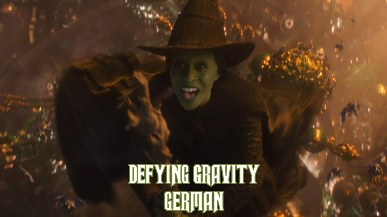 Frei und Schwerelos | Defying Gravity (German Movie Version) Wicked Subs + Trans