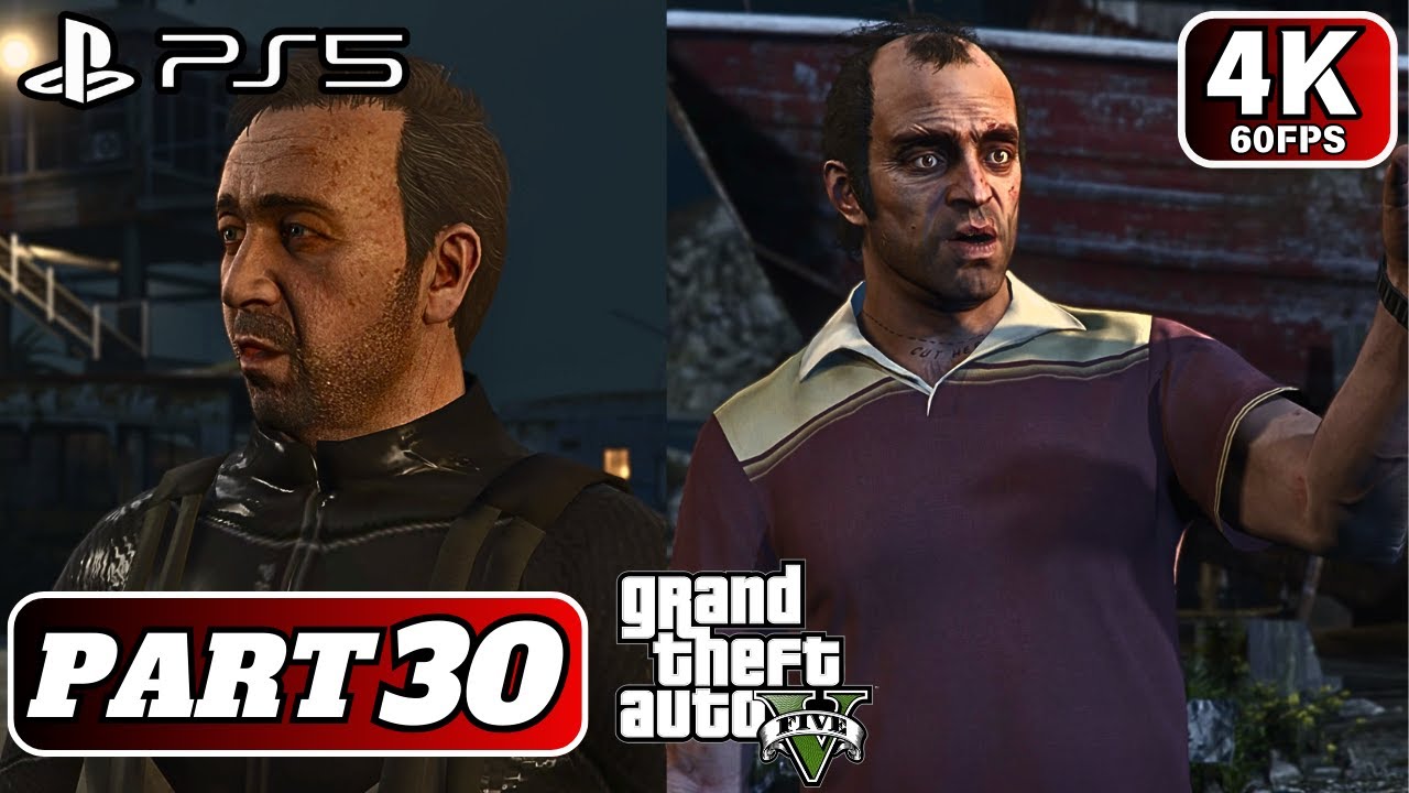 GTA 5 – Часть 30 | Прохождение уровней Monkey Business и Strangers and Freaks