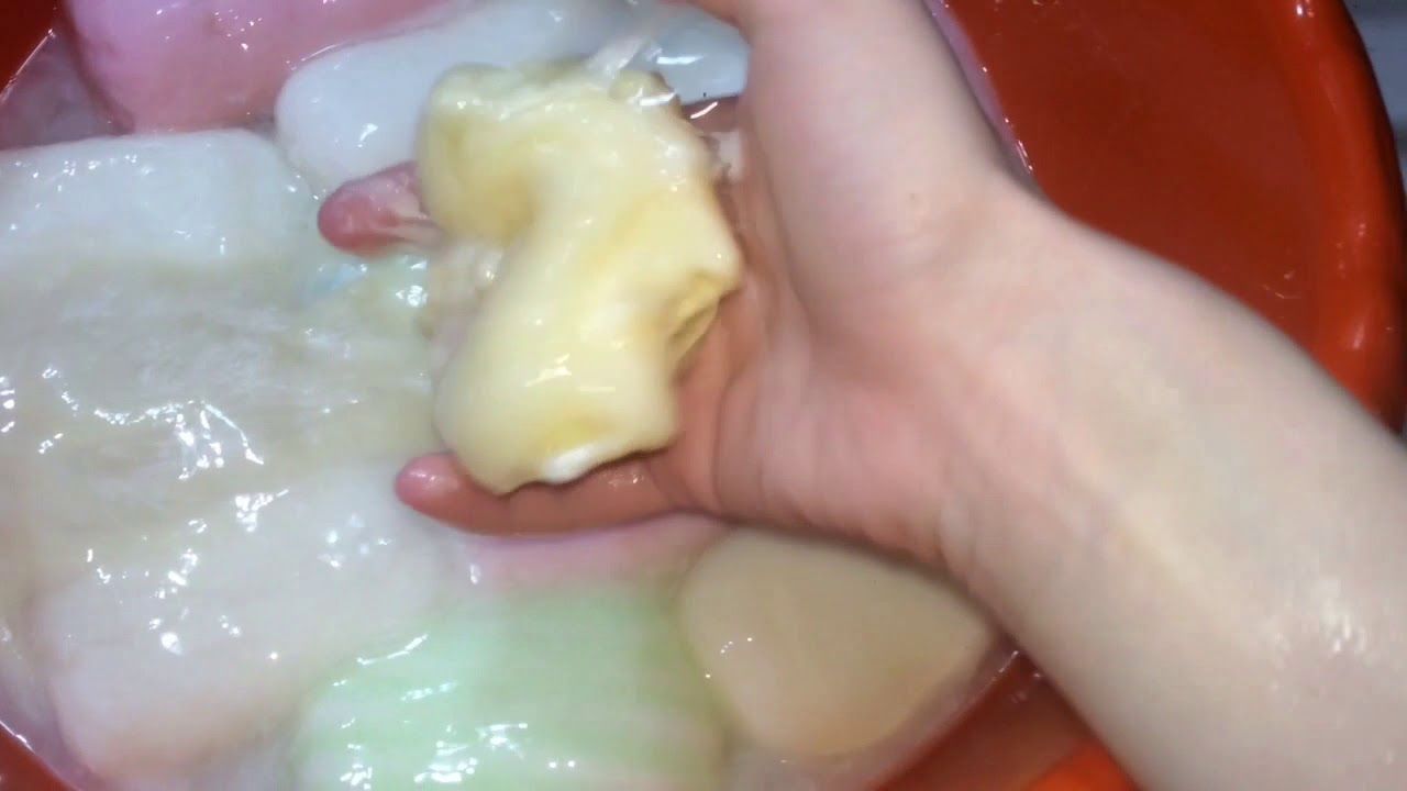ASMR SOAP/Soaked soap/размокшее мыло