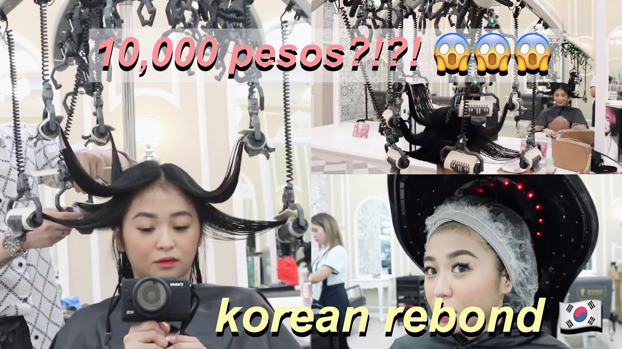 TRYING OUT KOREAN HAIR REBOND! 10,000 PESOS VOLUME HAIR REBOND?!?! BANGS PRIME SALON | Princess Aiko