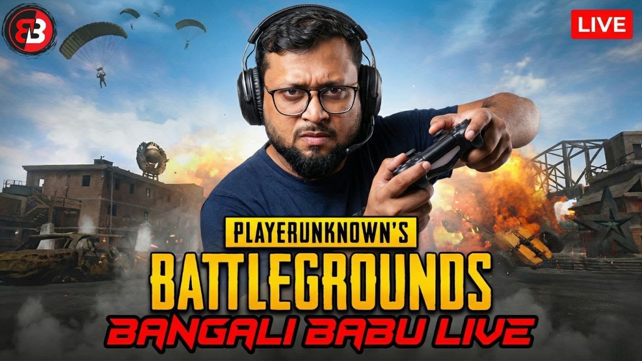 PUBG PC Live | RTX 4080 Super | Bangali Babu | #pubg #pubgindia