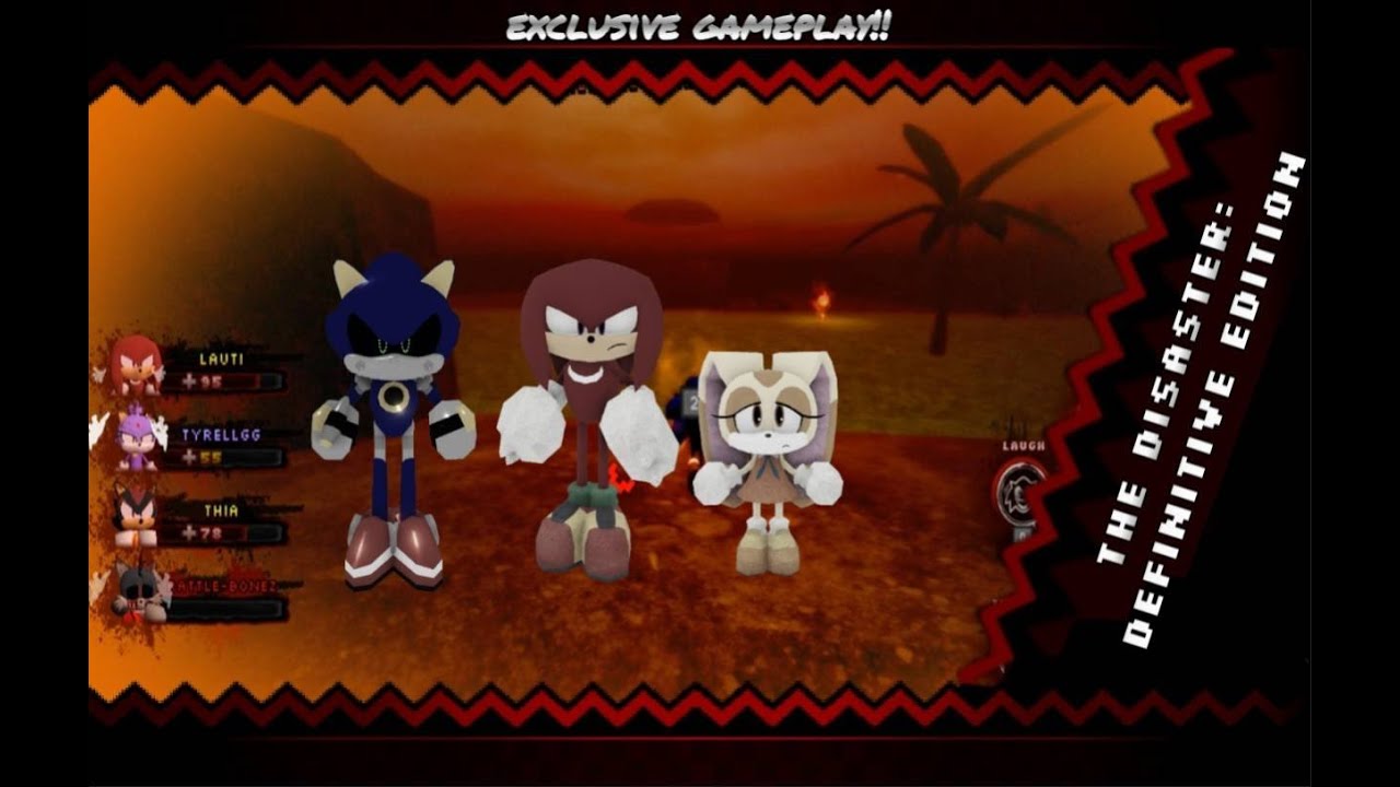 Playing Sonic.EXE The Disaster: Definitive Edition Dev Build