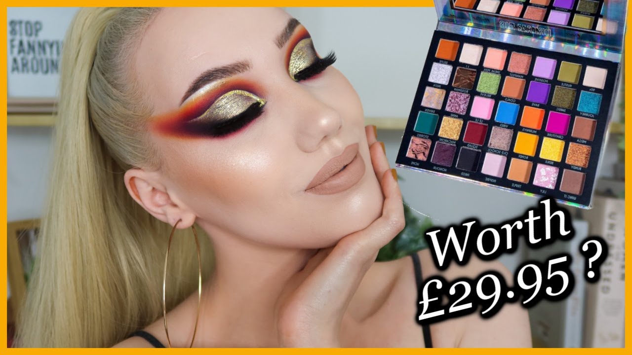 BPERFECT MANIFEST DREAM BIG PALETTE REVIEW, SWATCHES & TUTORIAL | MAKEMEUPMISSA