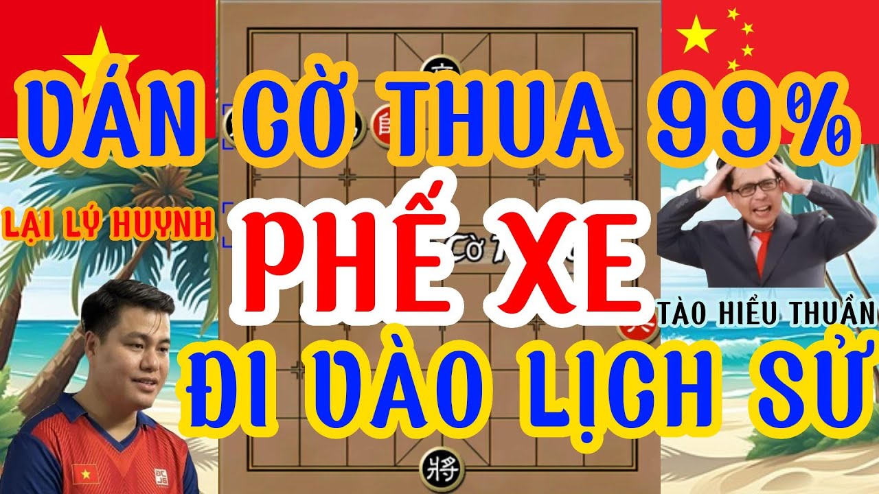 Ván cờ thua 99% ,không ngờ Lý Huynh phế xe lật kèo quá đỉnh