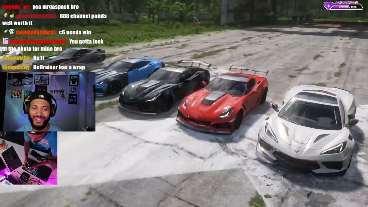 Отличная выставка автомобилей Chevy Corvette || Forza Horizon 5
