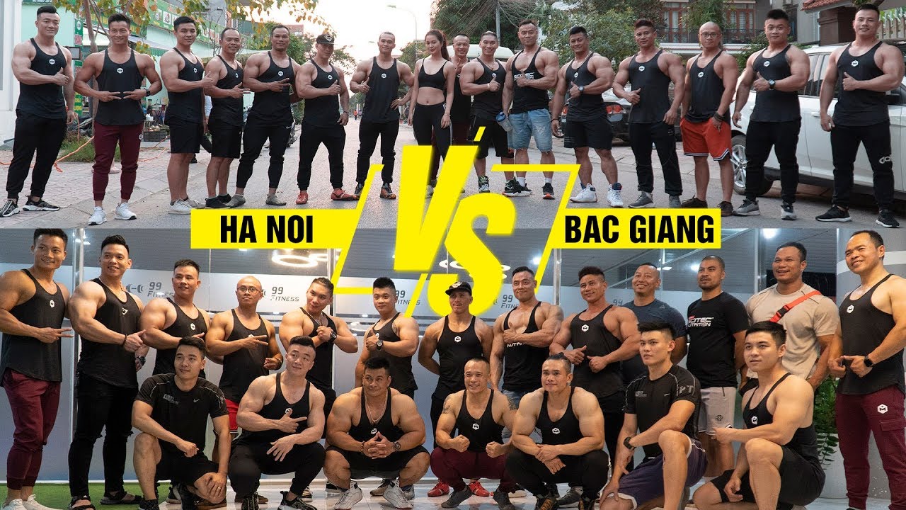 Anh Em Thể Hình Hà Nội Giao Lưu vs Anh Em Thể Hình Bắc Giang